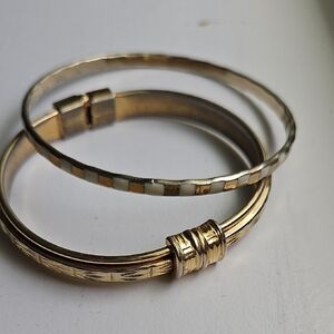 Elegant Gold-Tone Bracelet Set